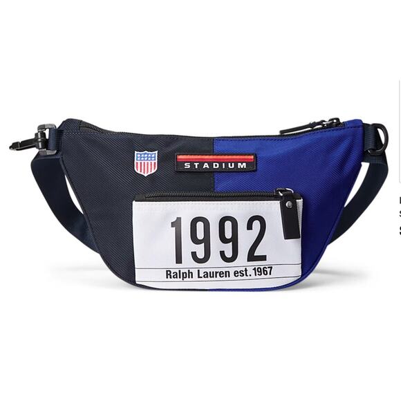 🐎 100% Authentic POLO Ralph Lauren 1992 Tokyo Stadium LDH Fanny Pack Belt Sling